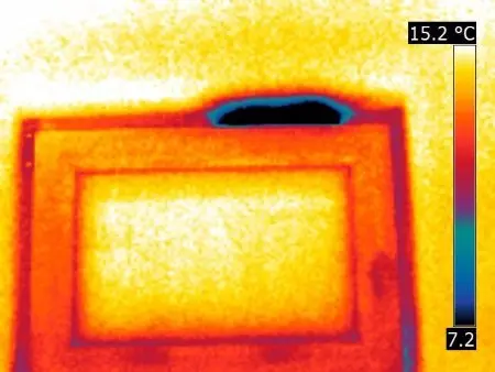 Fensterfalzlüfter Fensterfalzlüfter in Kuntsstofffenster Blower door Messung, Blower Door Test Nürnberg, Hof Erlangen
