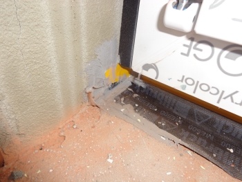 Luftdichtheitsmessung Fensteranschluss, Blower Door Messung in Nürnberg