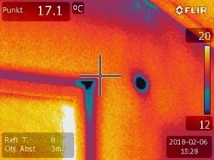 Luftdichtheitsmessung Thermografie, Leckageortung Fensterelement, Energieberater Erlangen Fürth, Nürberg Hof Selb