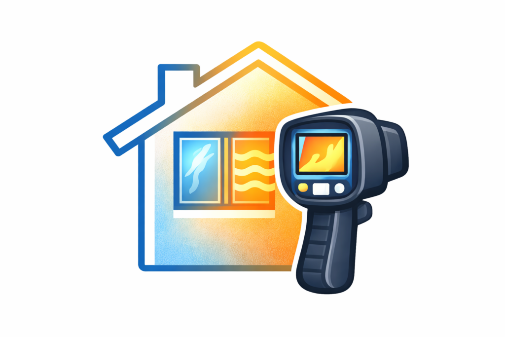 Blower-Door-Test für Vermieter und Investoren