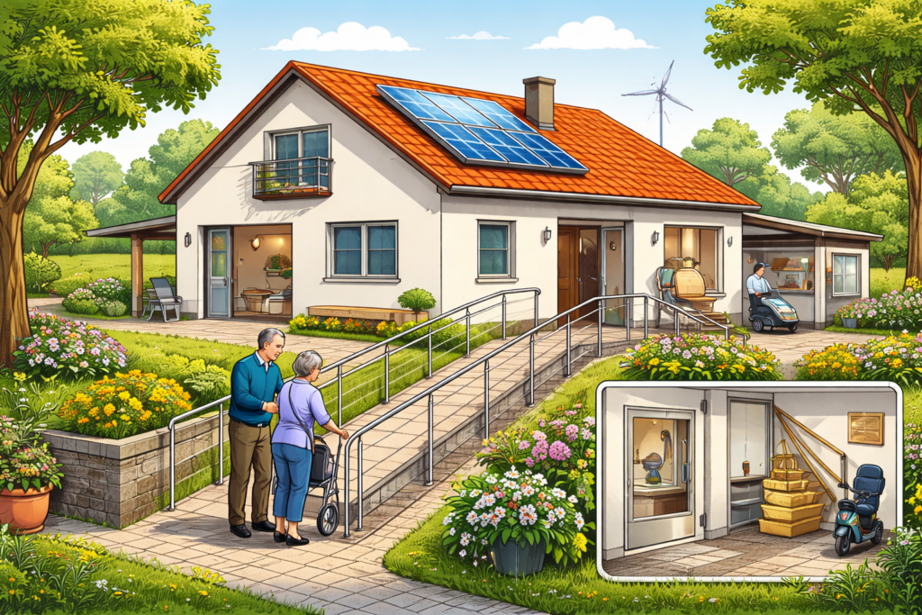Altersgerechte Sanierung Einfamilienhaus – barrierefreies und sicheres Wohnen